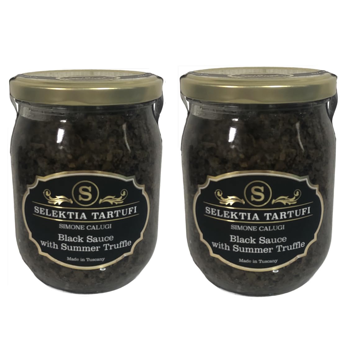 【 まとめ買い 】SELEKTIA TARTUFI ブラックトリュフソース 500g × 1個 黒トリュフ入り (2個)