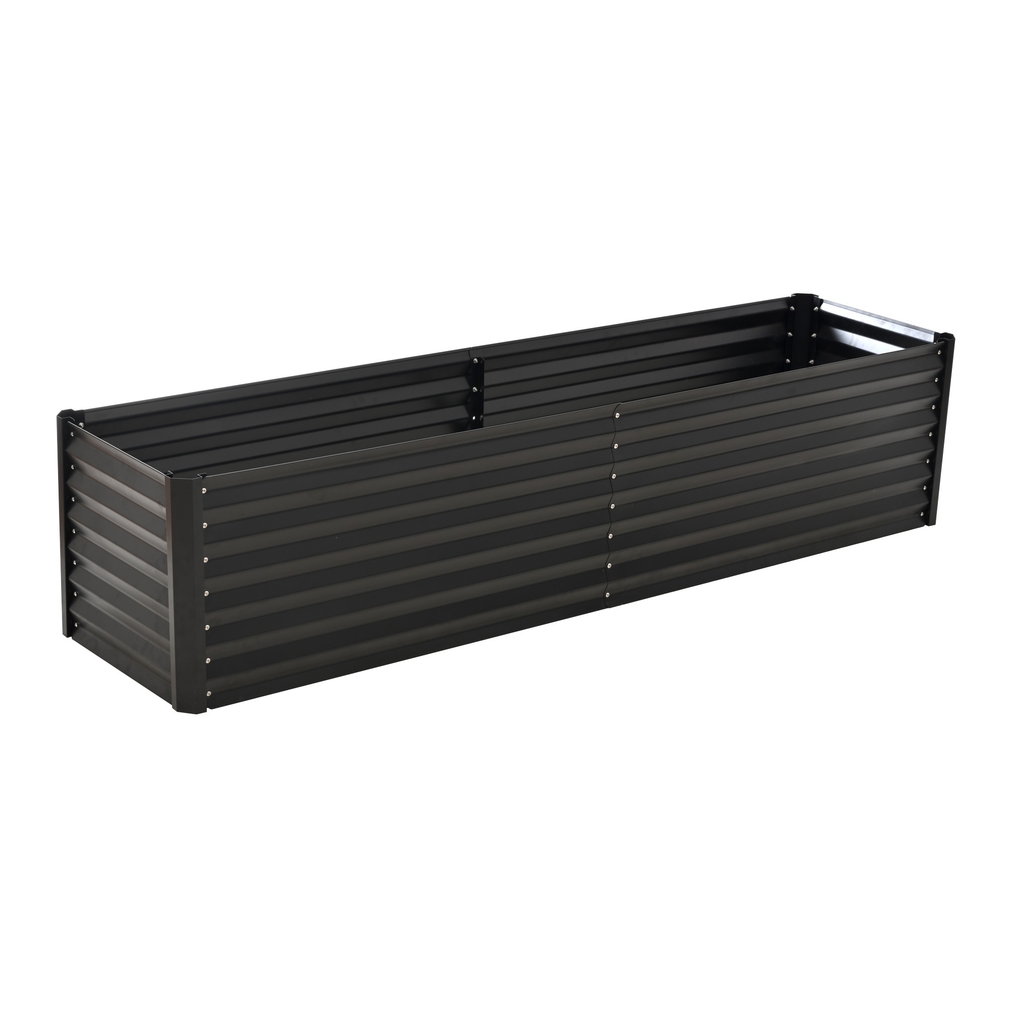 【国内出荷】レイズドベッド ガーデンベッド L200×W50×H45cm 大型 腐らない 庭 野菜 プランター 果物栽培用 ガーデンフレーム おしゃれ 組立簡単 ガーデンボックス 屋外 家庭菜園 DI