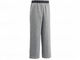 ケアファッション 紳士おしりスルッとニットパンツ ライトグレー M 89593-11
