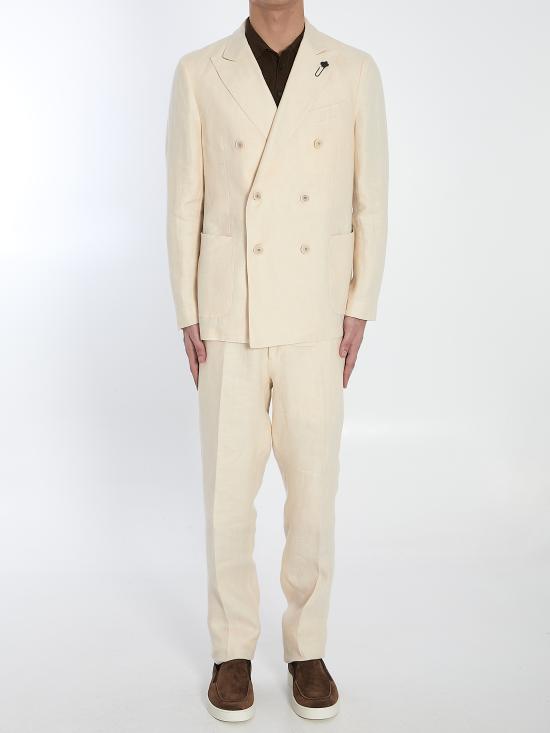 LARDINI Men Clothing ES425AE CREAM