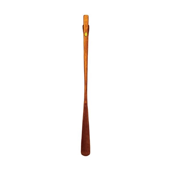 （まとめ）丸十 靴べら 目摺り 天然木 60cm 1本 (×5セット)