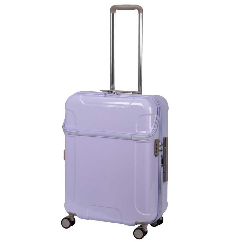 アクタス　スーツケース トップオープンキャリーソフィーマカロン ファスナータイプ 宿泊目安：５泊～１週間以上 57L(68L) TSAロック搭載 スミレ　74-31259