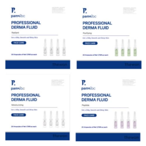 パームスIBC ダーマフルイド アンプル 4種セット 2ml×20個 高濃縮 エステ用 韓国コスメ プロフェッショナル 美容液 セラム/韓国 サロン専用 コスメ/ホームエステ