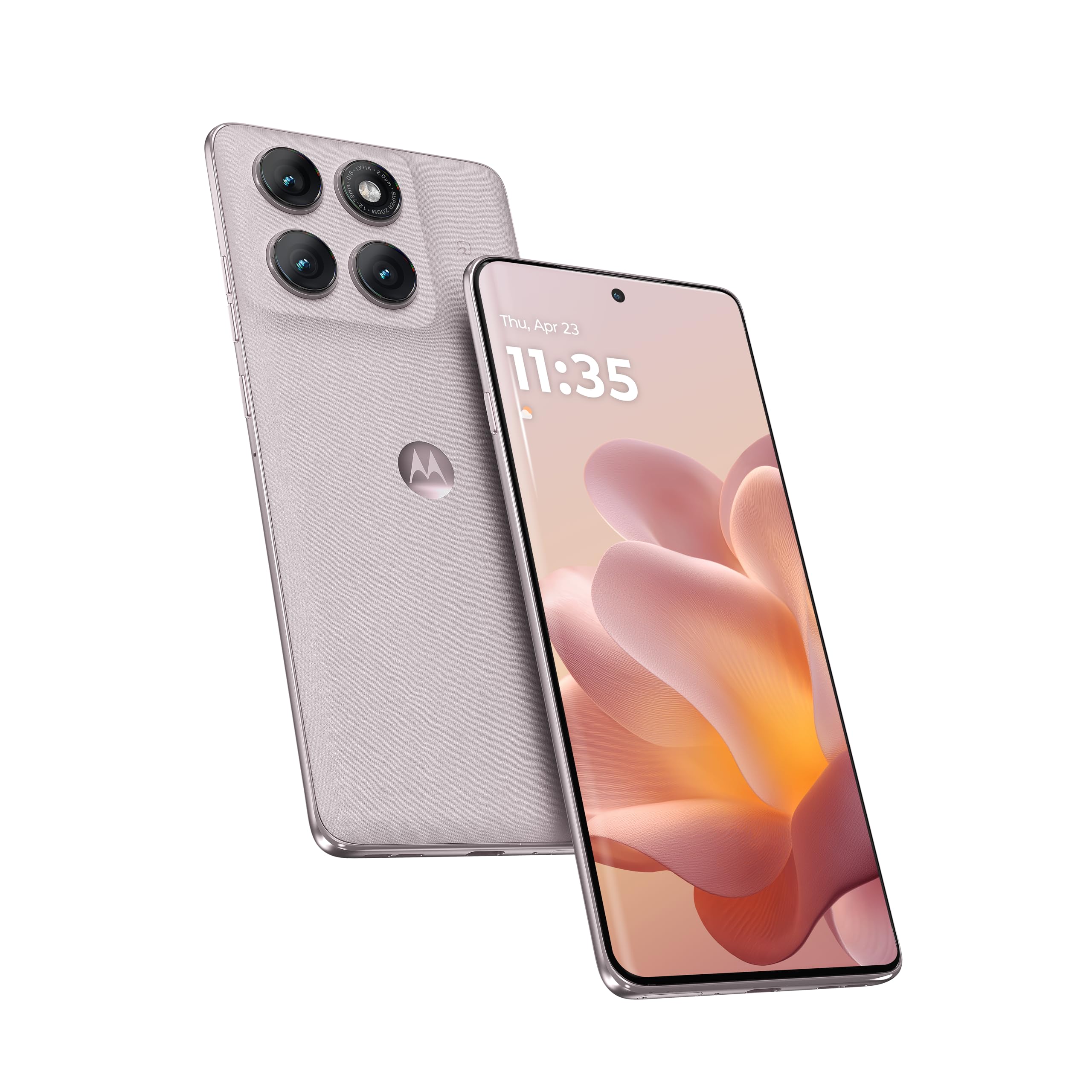 Motorola(モトローラ) edge 60 pro PANTONE12GB/256GBカルサイトホワイトSIMフリースマホ 本体 端末NFC/FeliCa 対応正規代理店品6.7インチ