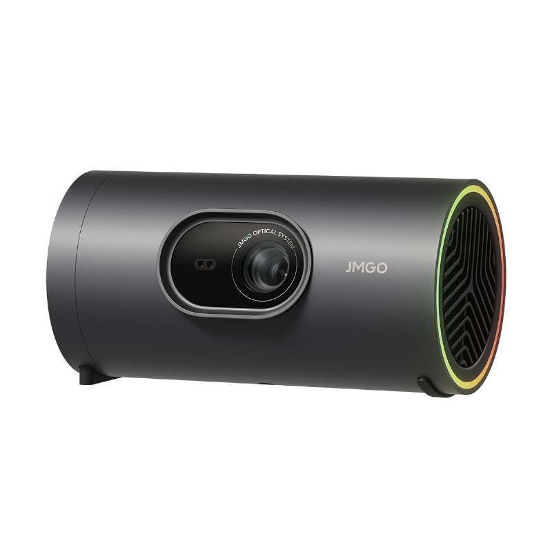 PicoPlay+ 縦横2Way 回転ボトル型コンパクトプロジェクター GoogleTV搭載 450ISOルーメン 天井投影 一人暮らし 携帯用 家庭用 小型