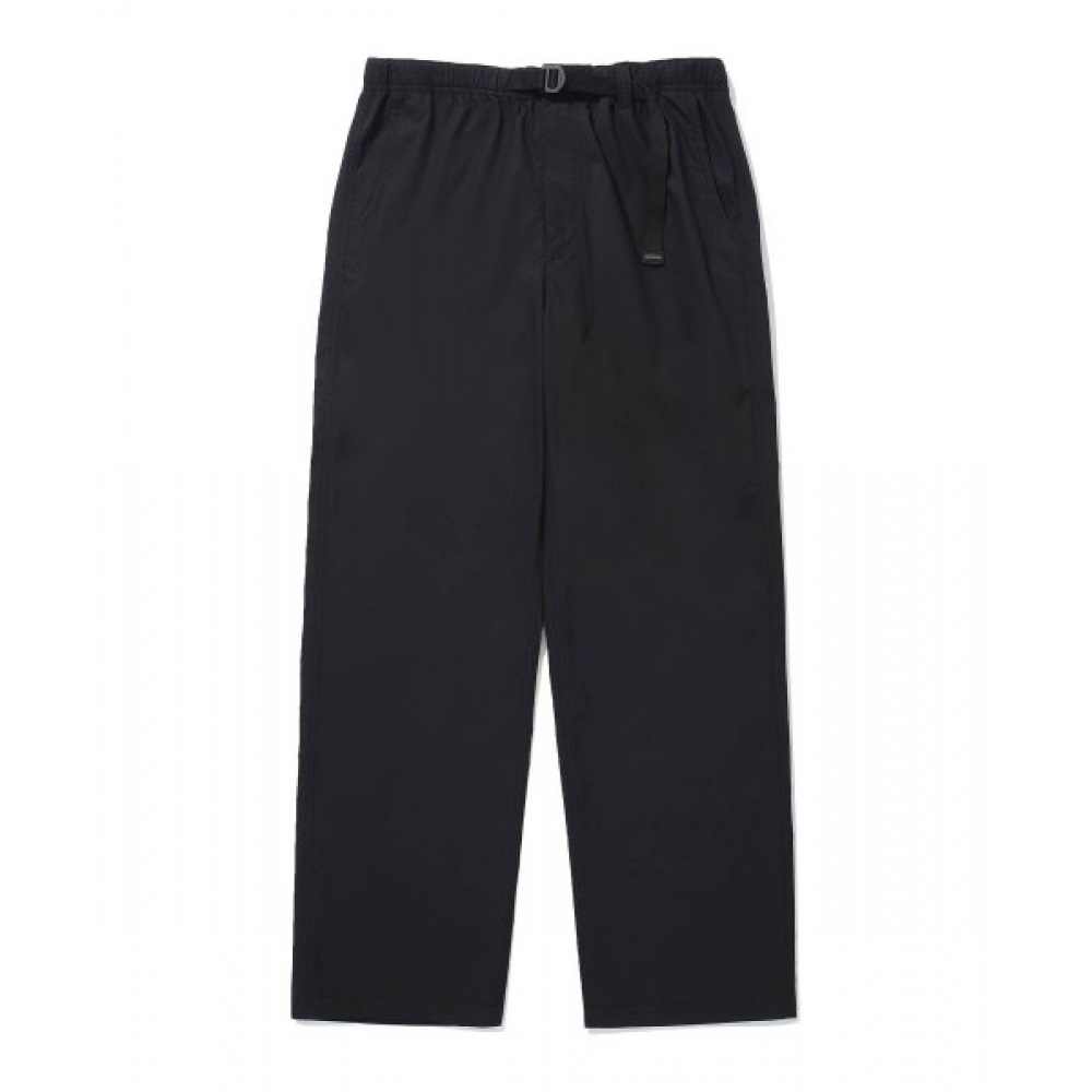 COVERNAT チノセミワイドバックルパンツブラック