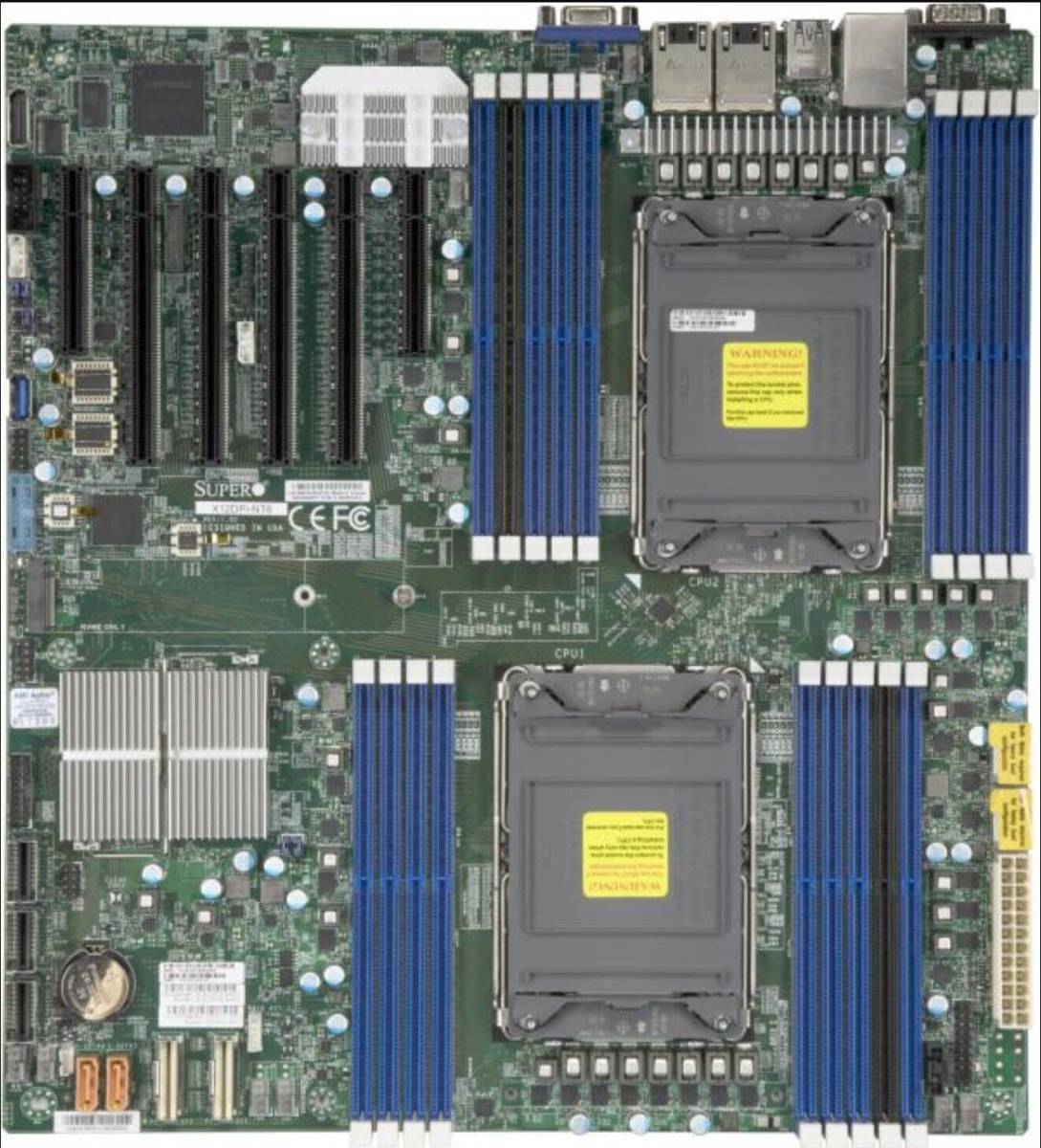 Supermicro X12DPI-N6 MBD-X12DPI-N6-O Extended ATX Server LGA4189 Motherboard 74,250円