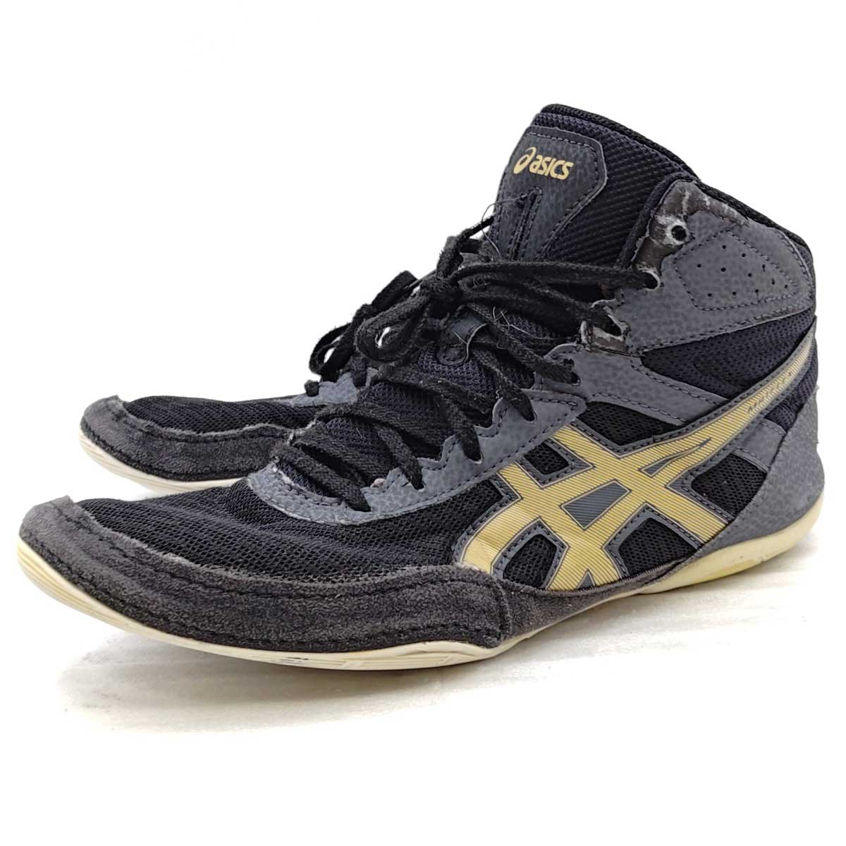 【中古】アシックス MATFLEX 6 レスリング ボクシングシューズ 26cm 1081A021 メンズ asics