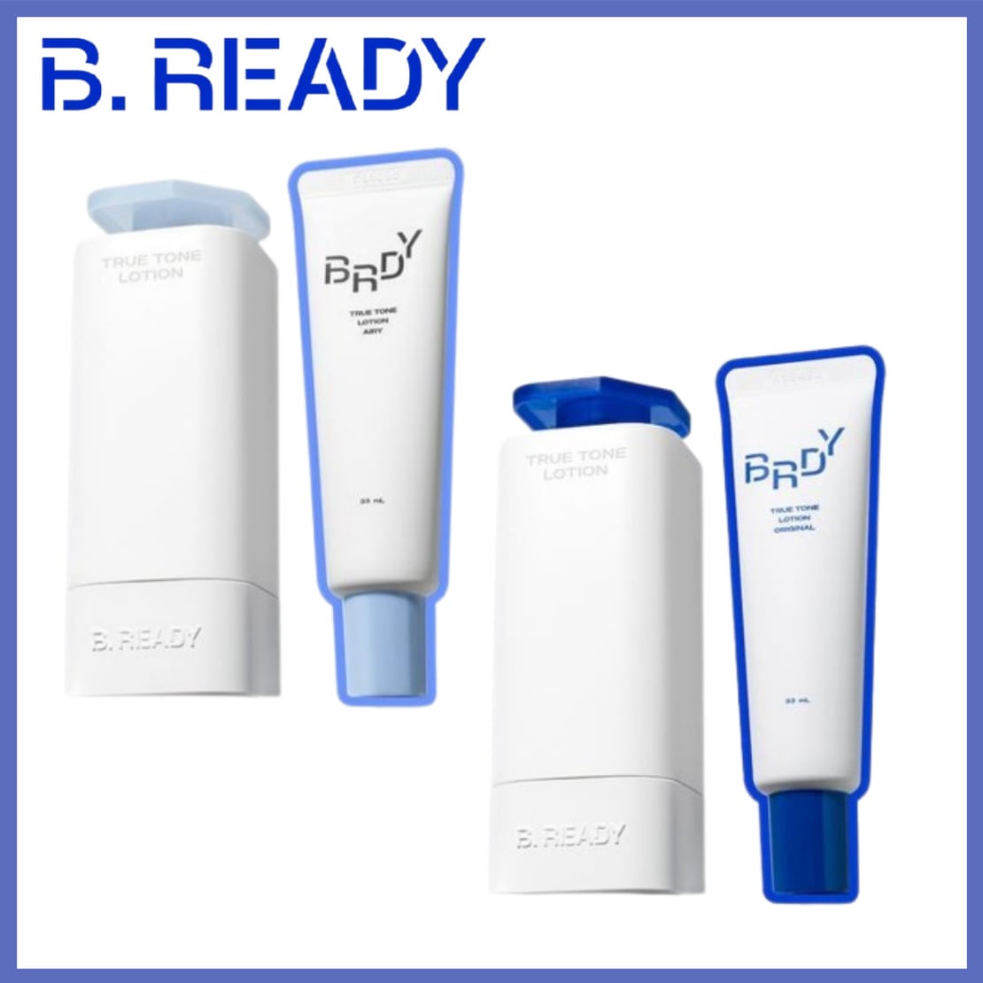トゥルートーンローション 33ml×2本セット（オリジナル／エアリ）メンズ用 肌色補正 保湿ケア 自然な仕上がり 4,923円