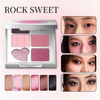 Qoo10] 【公式正规品】ROCK SWEET5色ア : ポイントメイク