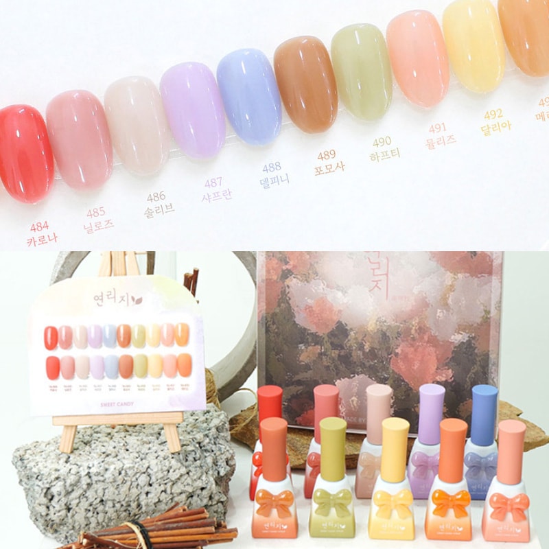 [CANDYGEL] 【 連理枝 Yeonriji Syrup gel - 10色 セット】