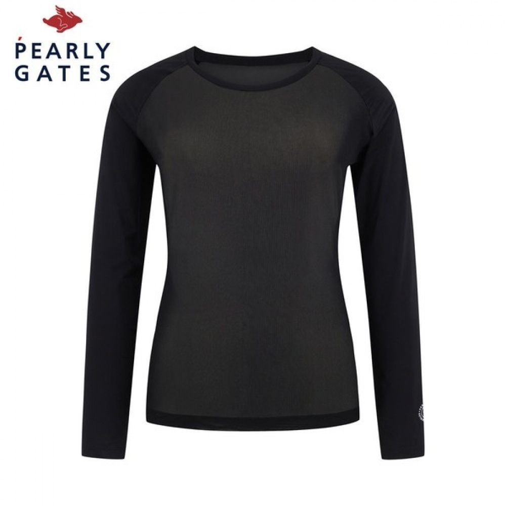 [パリゲイツ] 女性用ラウンドメッシュミックスベースレイヤー