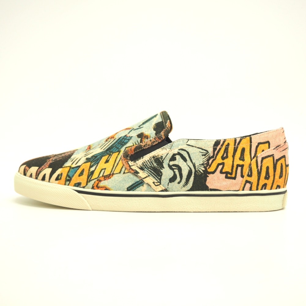 300B84 キャンバス スリッポン ブラック レディース 13,432円