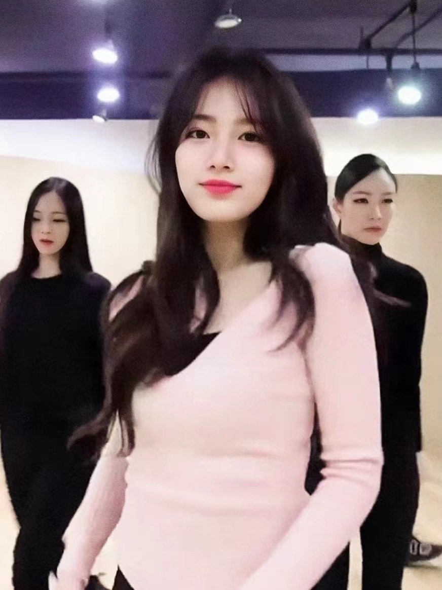 ペスジ ピンク セーター レディース フェイク ツーピース V ネック スタイル ボトム セーター 冬