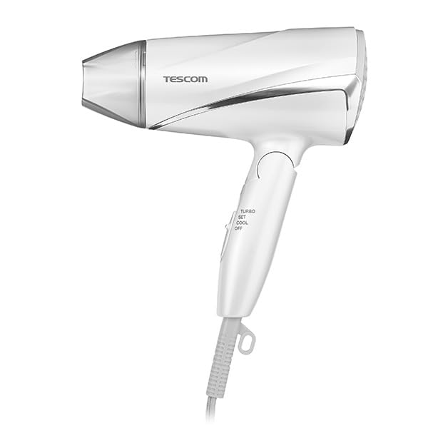 テスコム ヘアドライヤー マイナスイオン 冷風 大風量 ホワイト TD330A-W