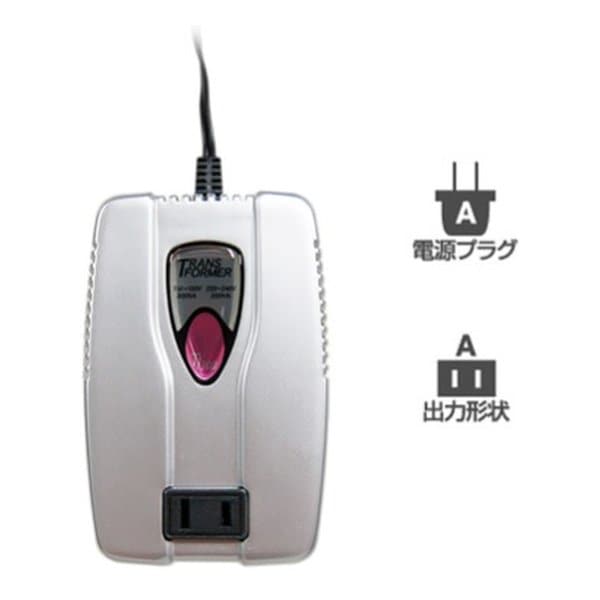 海外用変圧器 110-130V/300VA 220-240V/200VA WT-74M