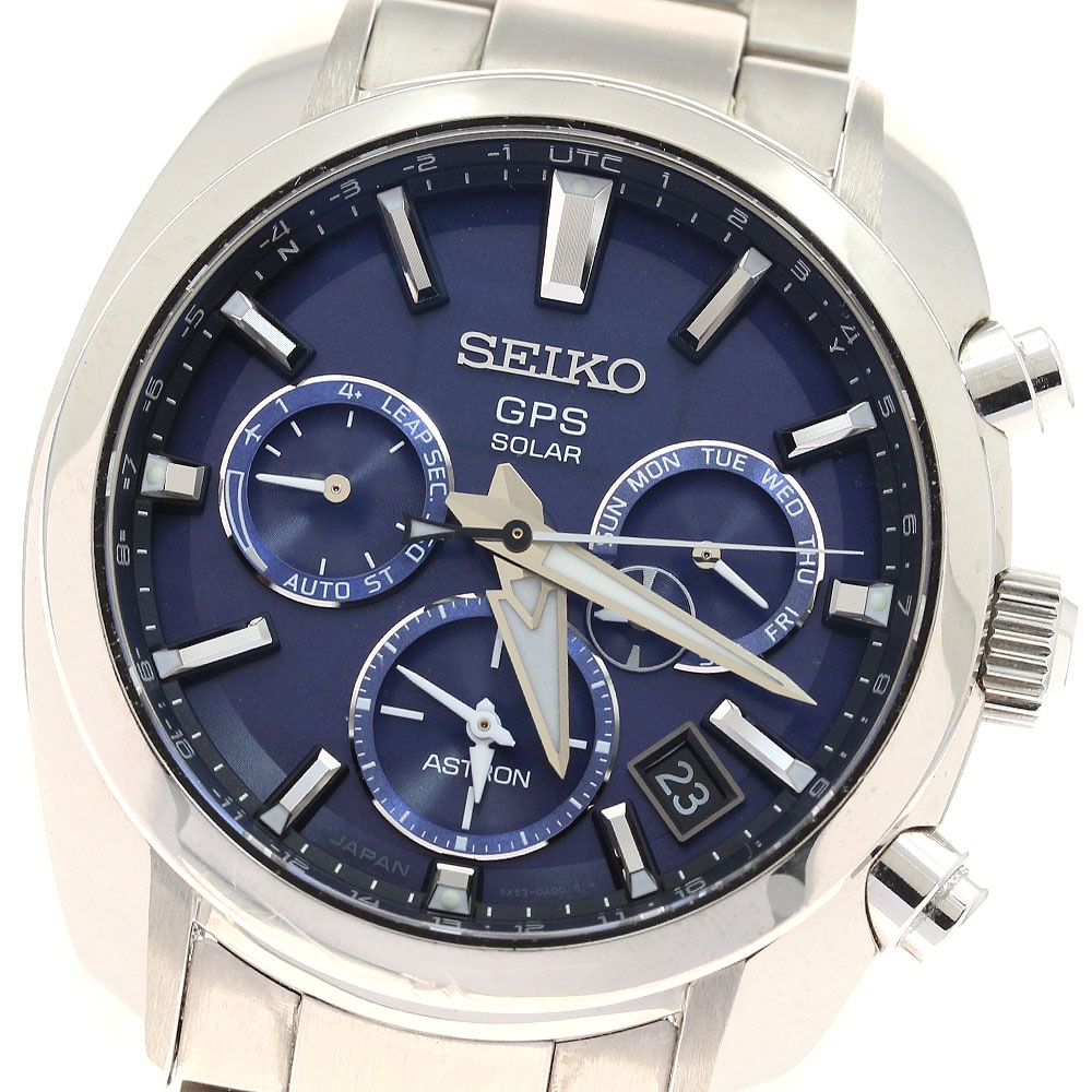 セイコー SEIKO SBXC019/5X53-0AJ0 アストロン 5Xシリーズ GPS ソーラー電波 メンズ 箱・保証書付き_938595【中古】