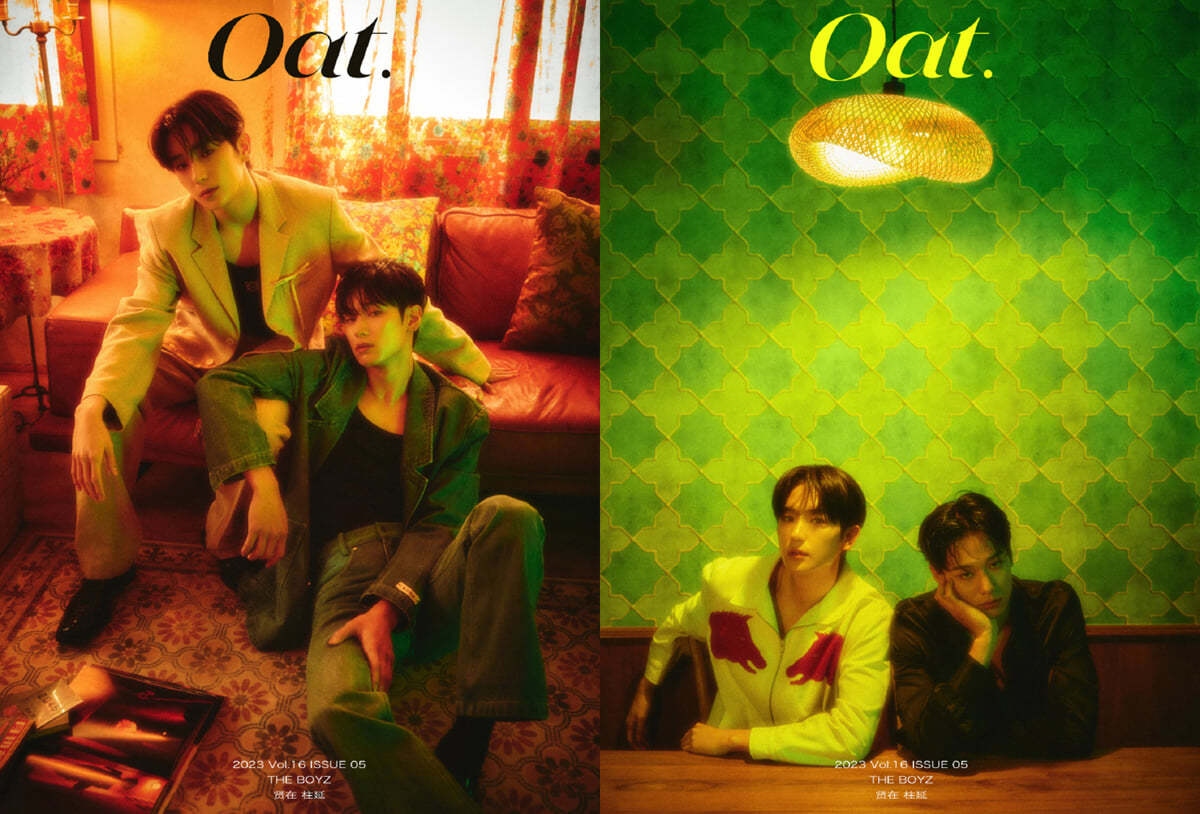（C Type）（２種セット） OAT magazine 2023年 THE BOYZ HYUNJAE&JOOYEON