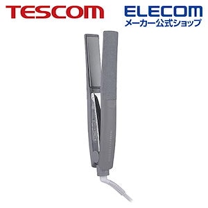 TESCOM プロフェッショナル プロテクト イオン ストレートアイロン マイナスイオン プラスイオン 25ミリ ノビーバイ ヘアーアイロン 幅 25mm 海外対応 温度調整 ツヤ 静電気 美容室 薄