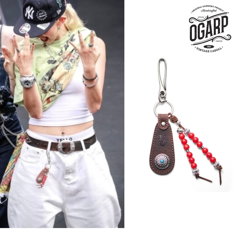 [KYOKA 着用] シグネチャー コンチョ キーチェーン Ver.2