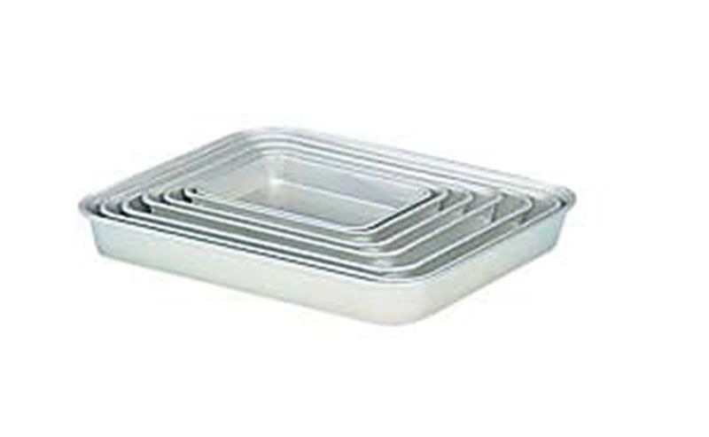 （まとめ買い）アカオアルミ アルマイト標準バット 6号 [x3]