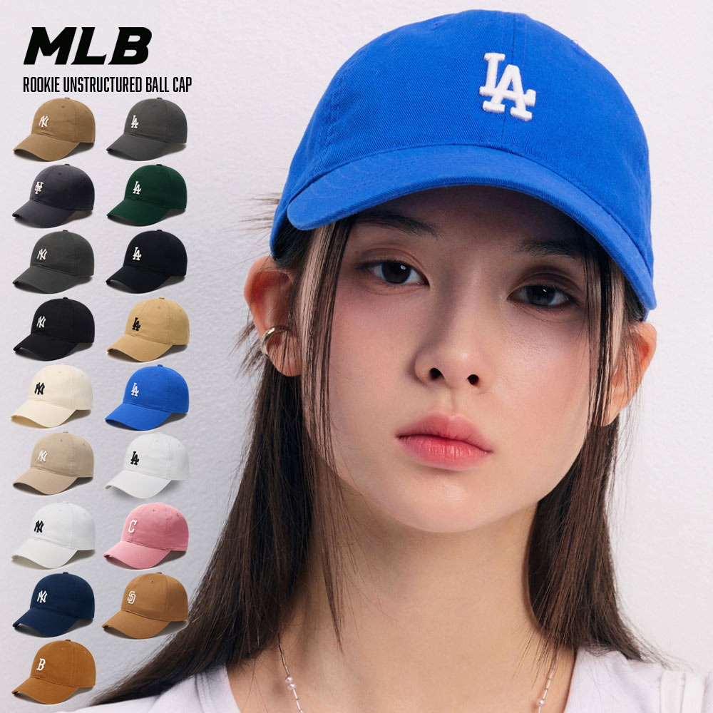 キャップ 韓国ファッション MLB帽子 MLB KOREA ベースボールキャップ 7701N レディース メンズ キャップ ストリート カジュアル