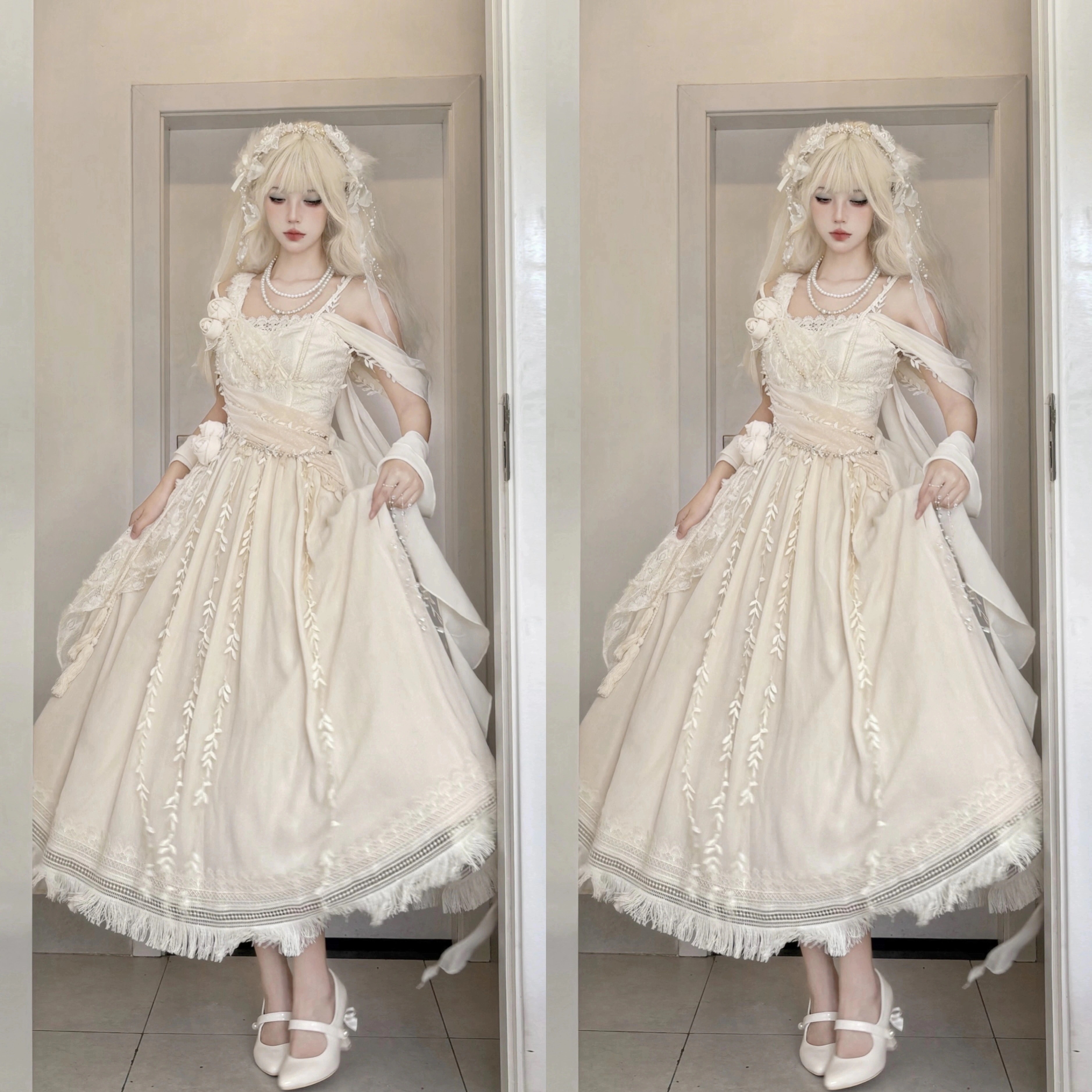 正規人柄墨特爾lolitaギリシャワンピース放浪ロリータ