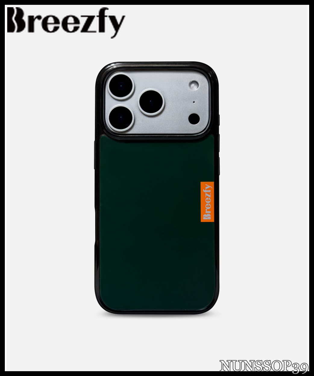 Breezfy DEEP GREEN - MagSafe - Graphite Frame
