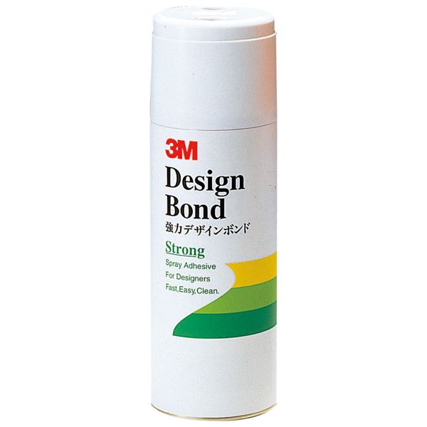 （まとめ） 3M デザインボンド 貼ってはがせる ストロング 430ml K／D／B 1本 (×3セット)