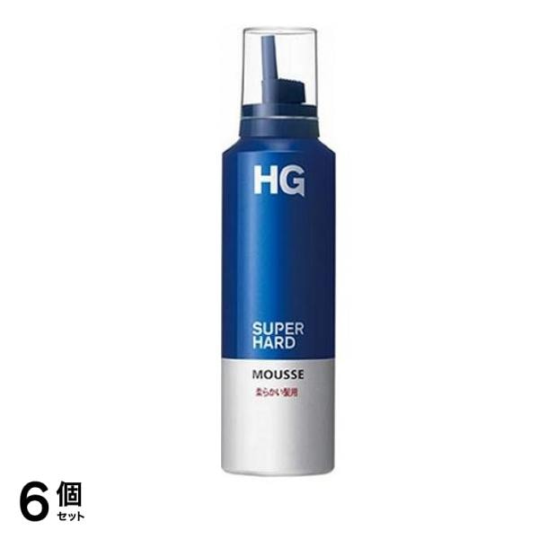 HG スーパーハードムース 柔らかい髪用 180g 6個セット