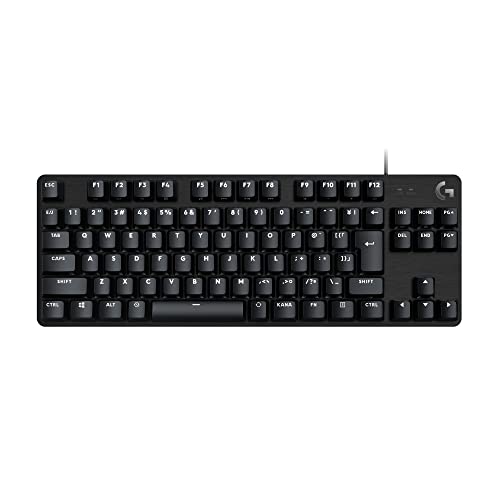 ゲーミングキーボード G413 テンキーレス 有線 タクタイル スイッチ メカニカル キーボード 日本語配列 G413TKLSE 国内正規品 ブラック