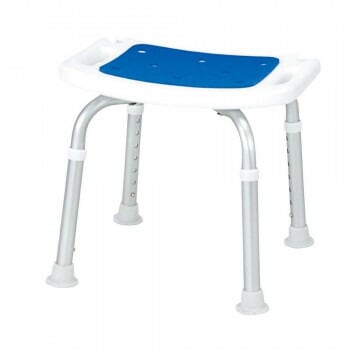 マキテック シャワーベンチ背無 ブルー SB-62BL