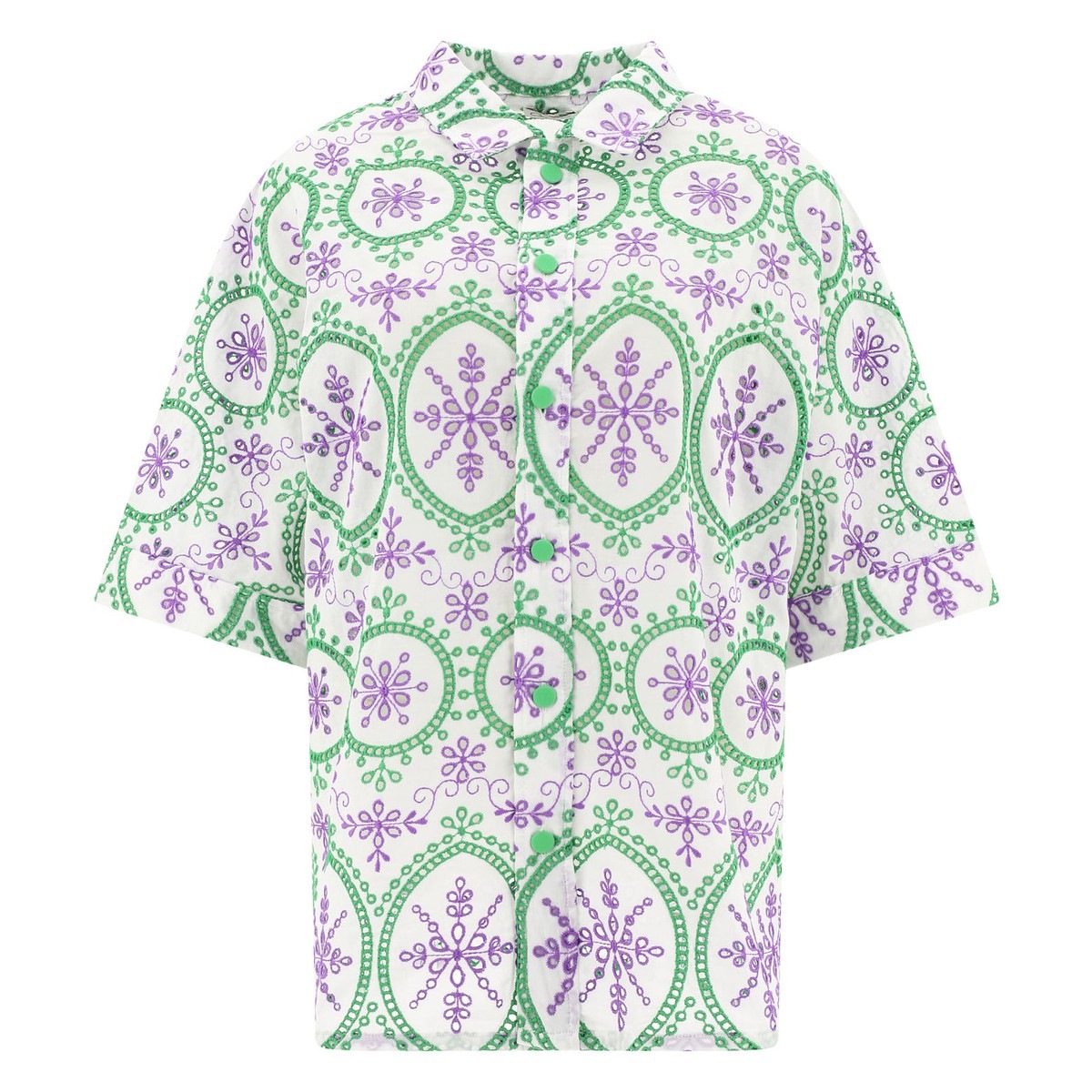 233200LILAC FRUITION パープル 春夏2024 シャツ レディース vi