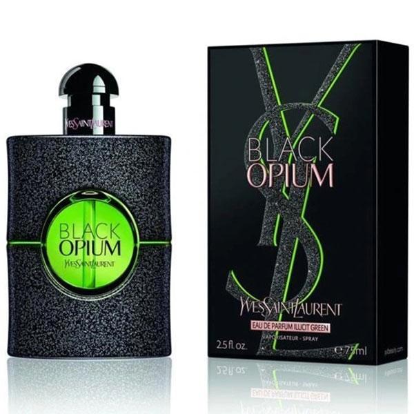 イヴサンローラン ブラック オピウム OP イリシット グリーン EDP オードパルファム SP 75ml 香水 イブサンローラン