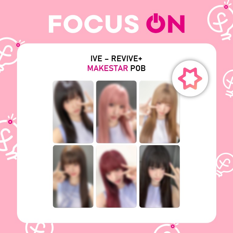 IVE REVIVE+ MAKESTAR 公式トレカ予約特典 POB PHOTOCARD SET