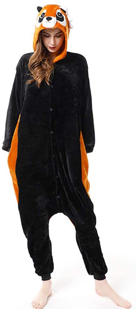 パジャマ ，かわいいタヌキ漫画パジャマ大人の女性男性動物コスプレハロウィンホームウェア