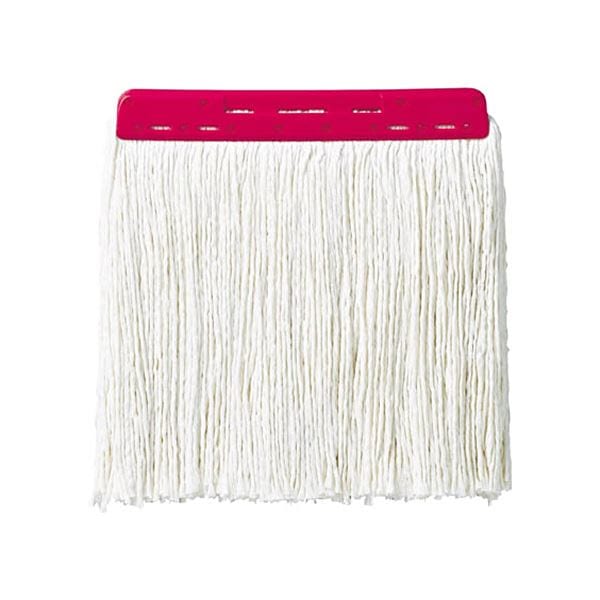 （まとめ）TRUSCO モップ 赤色K-E8-300-R 1個[x10セット]