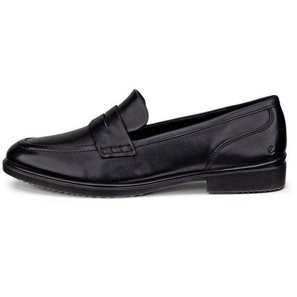 女性ローファー ブラック シューズ コンフォートシューズ クラシック 2025FW