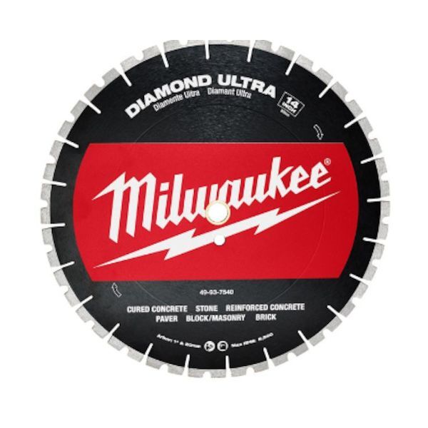 ミルウォーキーツール 49937540 14インチ (356mm) ダイヤモンドブレード (ターボセグメント型) メーカー直送