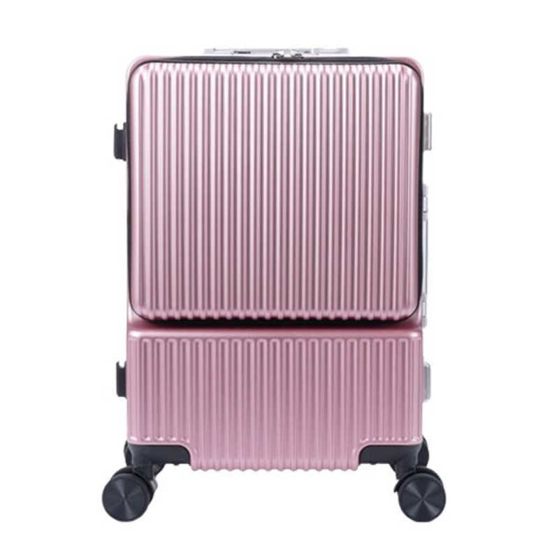 静　Lishon Pro2 スーツケース 20インチ 38L 機内持込サイズ USBポート・フック付 TSAロック パッションピンク Lishon ［TSAロック搭載］　SHPROPP