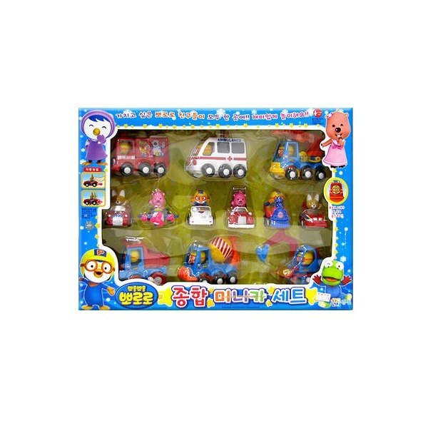 韓国キッズ大人気ブランドポロロ友達12ミニカーセットキッズベスト大人気のおもちゃ子供