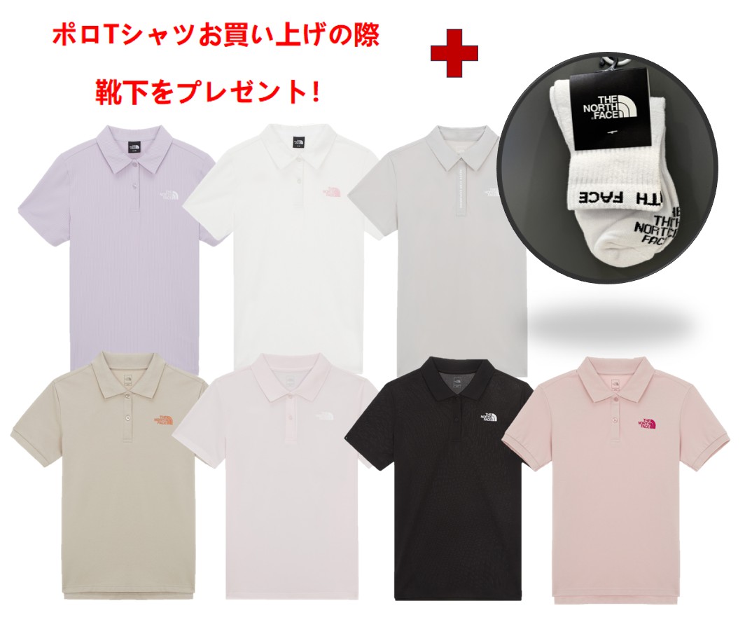 THENORTHFACE レディースポロTシャツコレクション (OD)