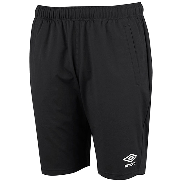 サッカー ジュニア ウォームアップハーフパンツ ブラック 120 UAS2351JP BLK 120