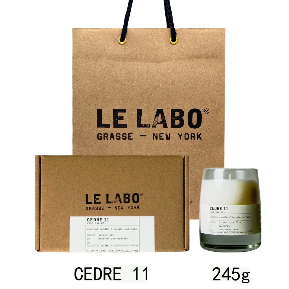 国内正規品】 ル ラボ クラシック キャンドル CEDRE 11