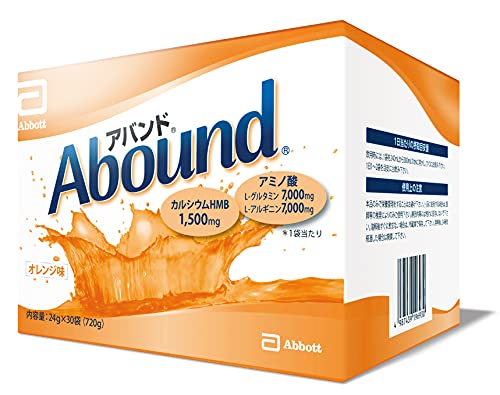 オレンジ味 24g×30袋　1袋あたりカルシウムHMB 1,500mg × アミノ酸 14,000mg 配合（L-グルタミン 7,000mg ＋ L-アルギニン 7,000mg)