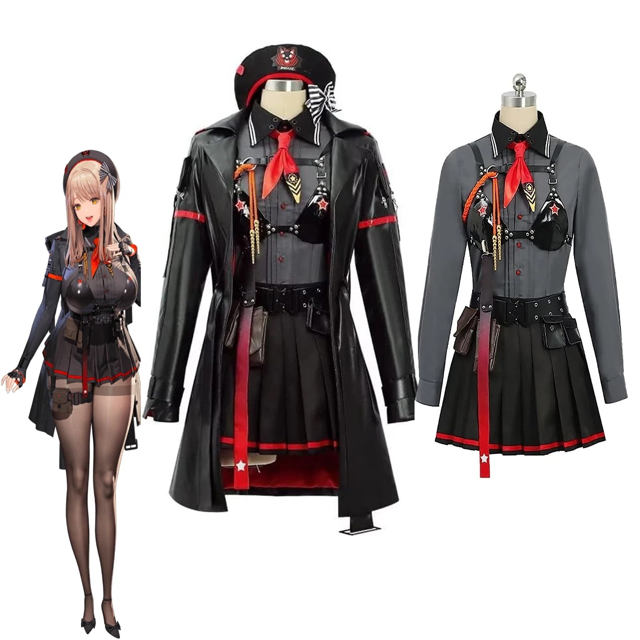 ニケ コスプレ NIKKE エマ えま ミハラ ラピ ユニ ジャッカル ソーダ バイパー ヘルム コスプレ衣装 コスプレ仮装 衣装 制服 変装 同人服 飾り 道具 コスチューム ハロウィン