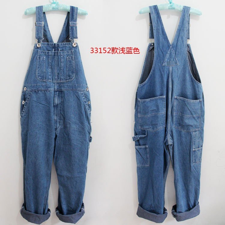 2色 メンズサロペット オーバーオール デニム つなぎ オールインワン ペインター 　ワークパンツ カーゴ 個性 ゆったり 作業服