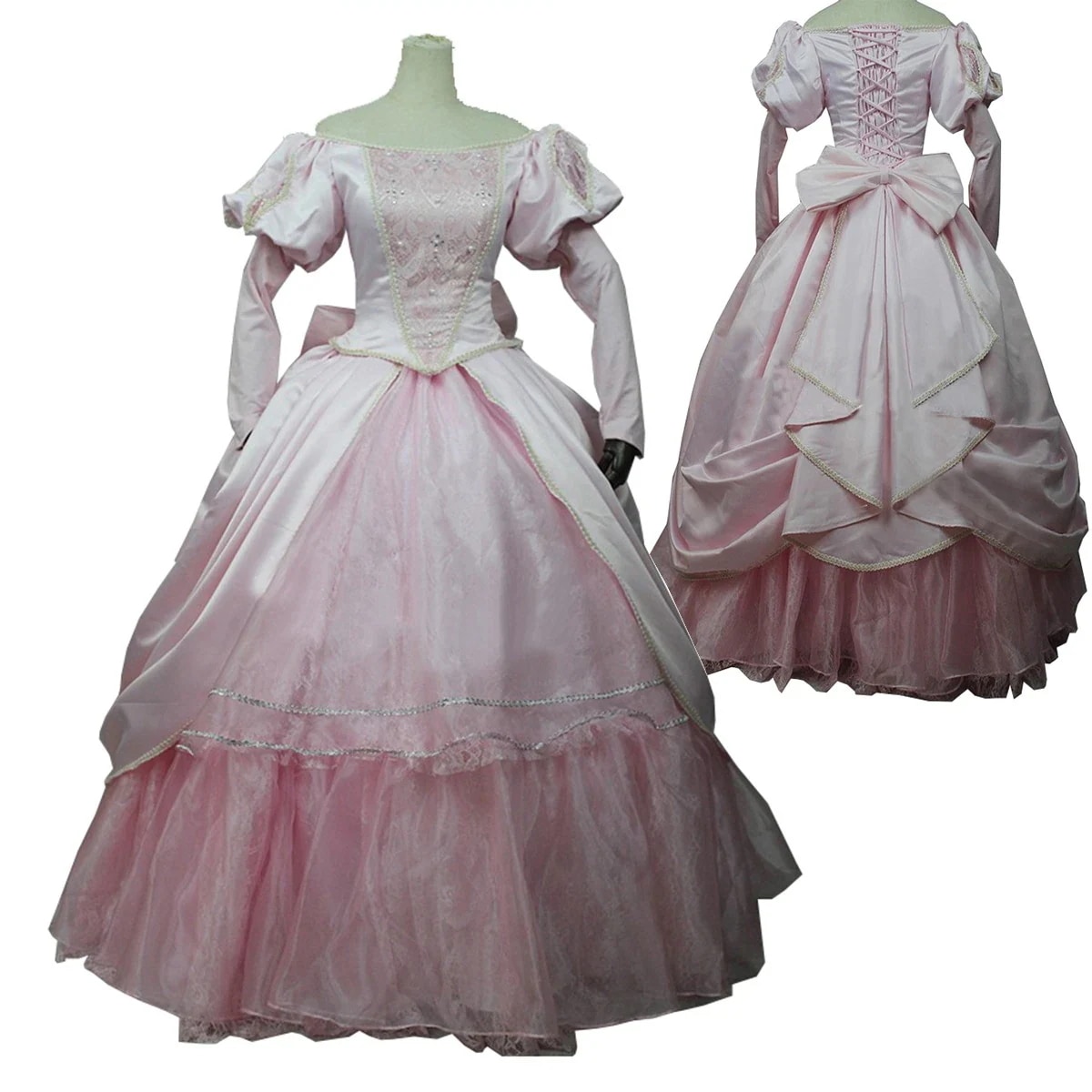 即納可能 人魚姫 ピンク ARIEL アリエル 大人 プリンセスドレス コスプレ衣装