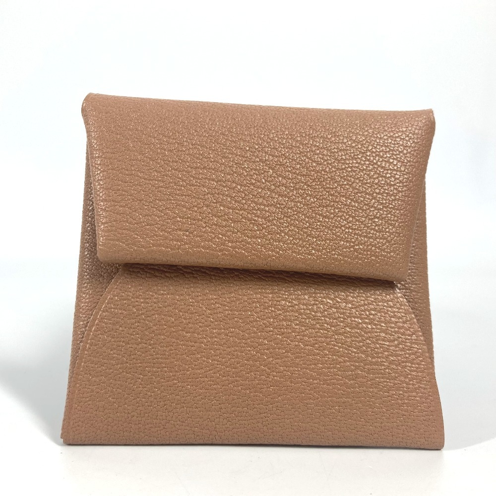 コインケース バスティア ヴェルソ バイカラー 財布 小銭入れ スクエア シェーブル ケブラコ/モーヴシルベストル ブラウン