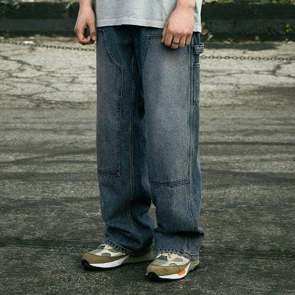 ワイド カーペンター デニム パンツ FDP105 / 4color